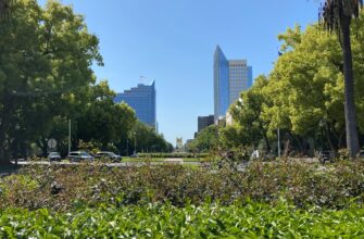 Photo city garden Odessa